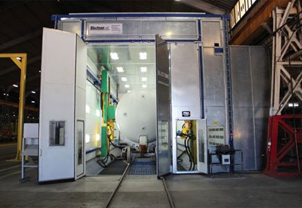 Emerging Railcar Manufacturer Tackles Potential Bottleneck in Finishing Division