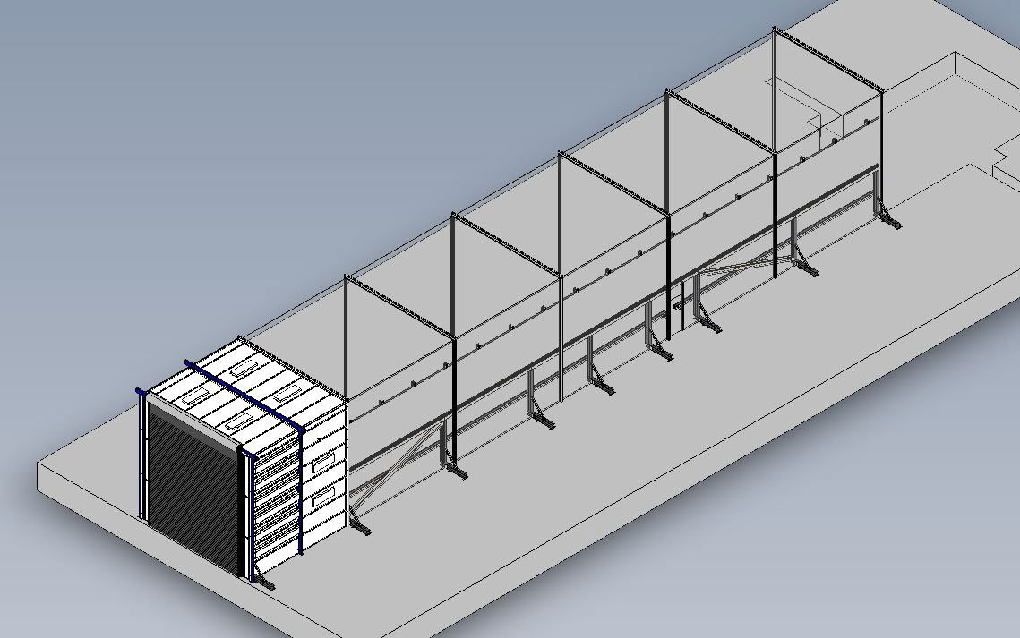 Midwest Wind Tower Manufacturer - Robotic Blast Room