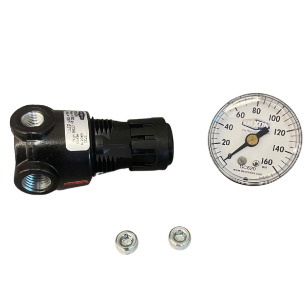 Regulator Air Pressure Mini 1/4'' w/ Gauge