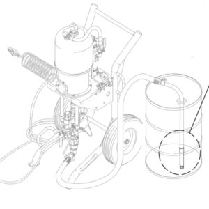 Suction Tube Xtreme Extension to suit 55 Gallon drum