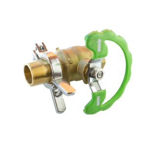 1-1/4" Spring Loaded Tri-Clover and Ball Valve