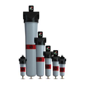 Compressed air filtration range