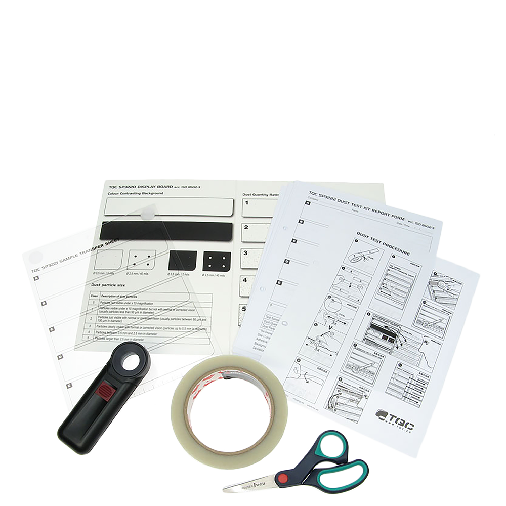 Dust Tape Test Complete Kit