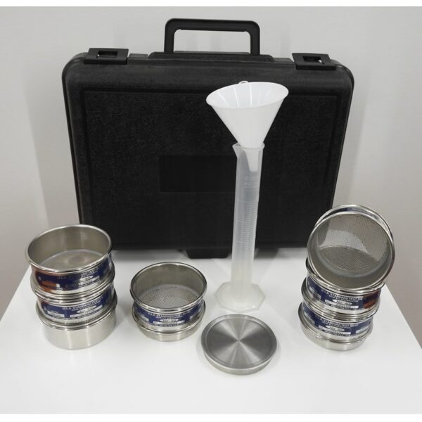 Abrasive Particle Size Testing Kit