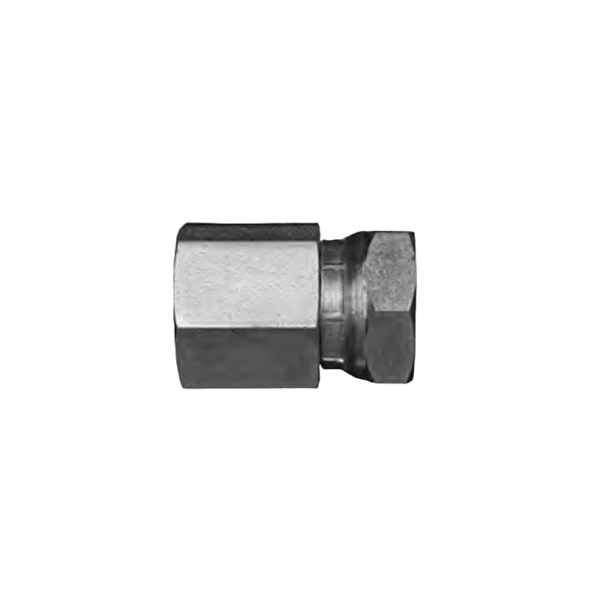 Union Adapter, Female NPT x Female Swivel