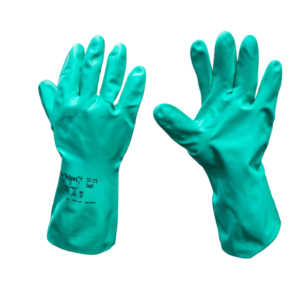 Solvex / AlphaTec 37-175 Flock-Lined nitrile gloves