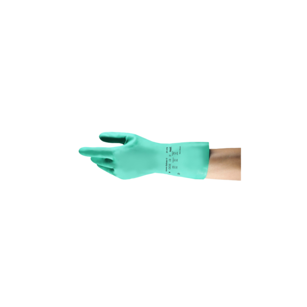 Solvex / AlphaTec 37-175 Flock-Lined nitrile gloves